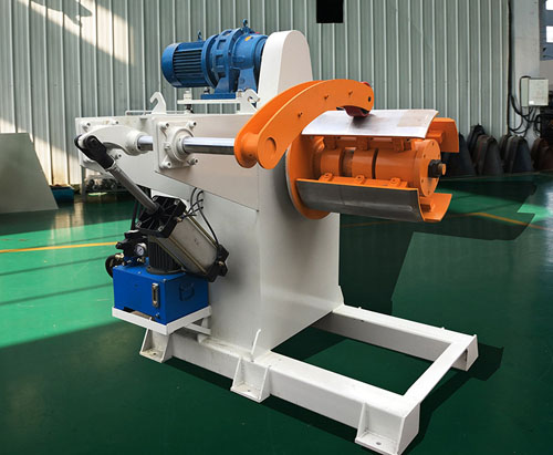 Metal Sheet Coil Decoiler 003